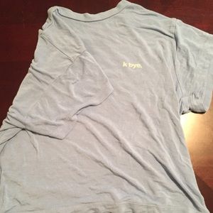 baby blue Pacsun Shirt
